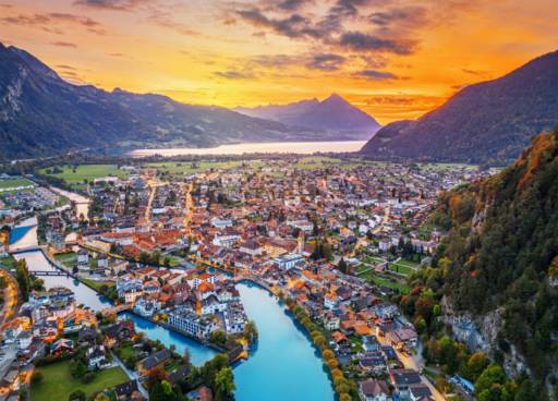 Lacul Thun și Lacul Brienz