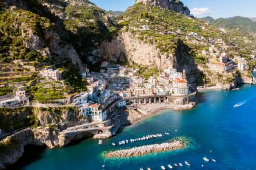 Inspiratii literare si artistice: Coasta Amalfi in carti si picturi